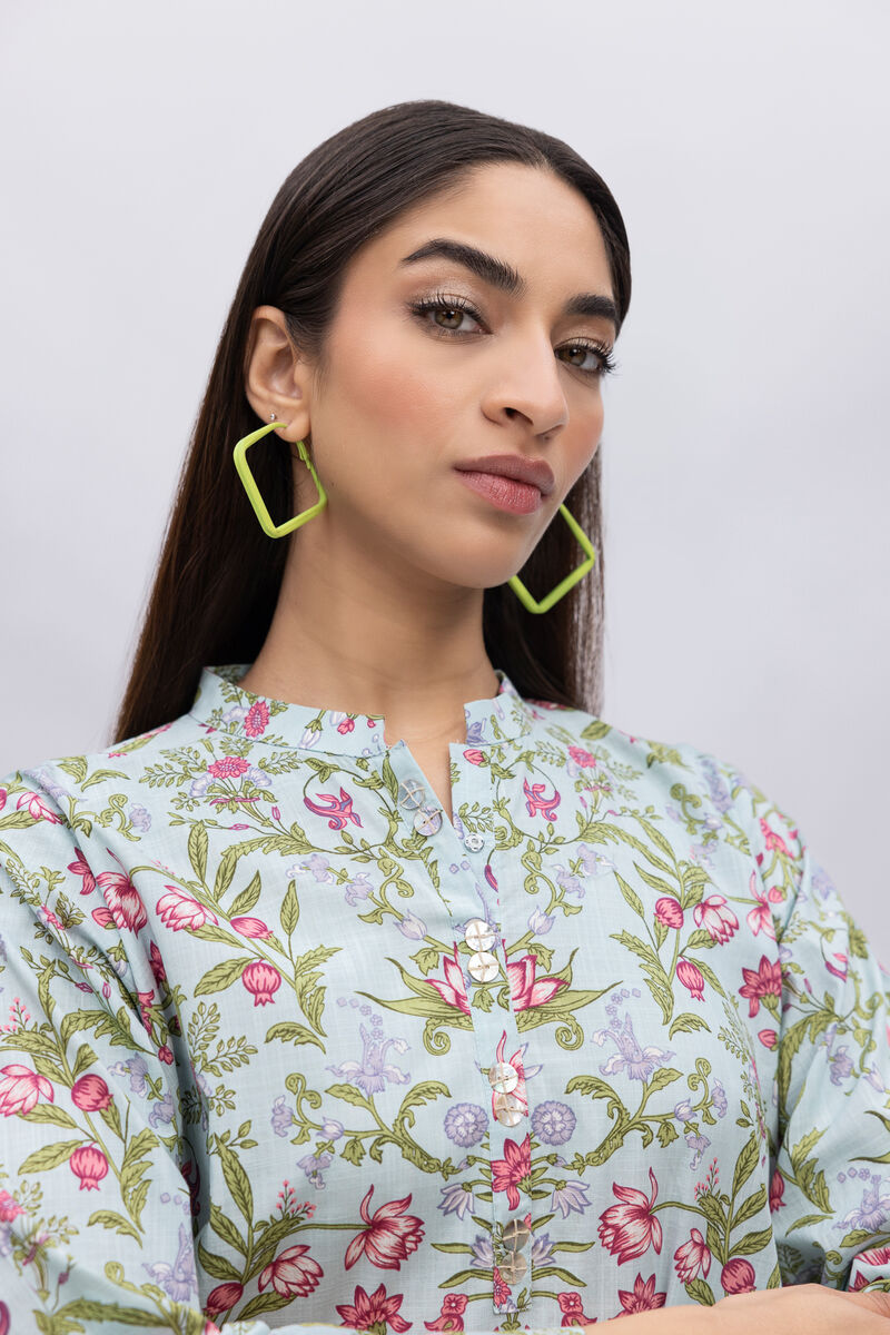 Printed | Crosshatch Poplin | Kurta | USD 7.50