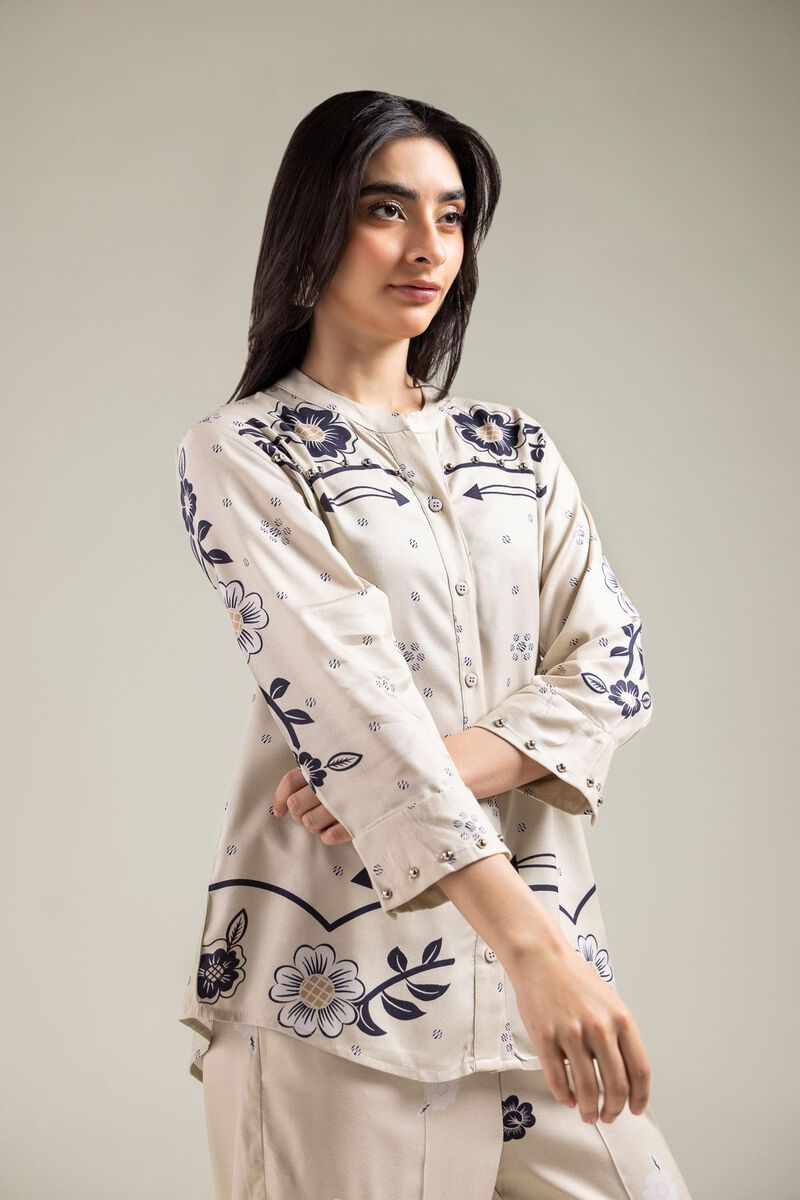 Embroidered | Viscose Crepe | Shirt | USD 35.00