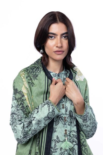 Printed | Light Khaddar | Tailored 3 Piece | USD 45.00