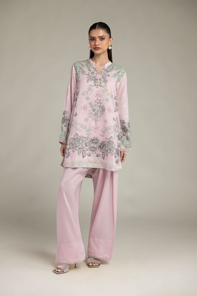 Embroidered | Raw Silk | Silk Solid Shalwar | USD 35.00