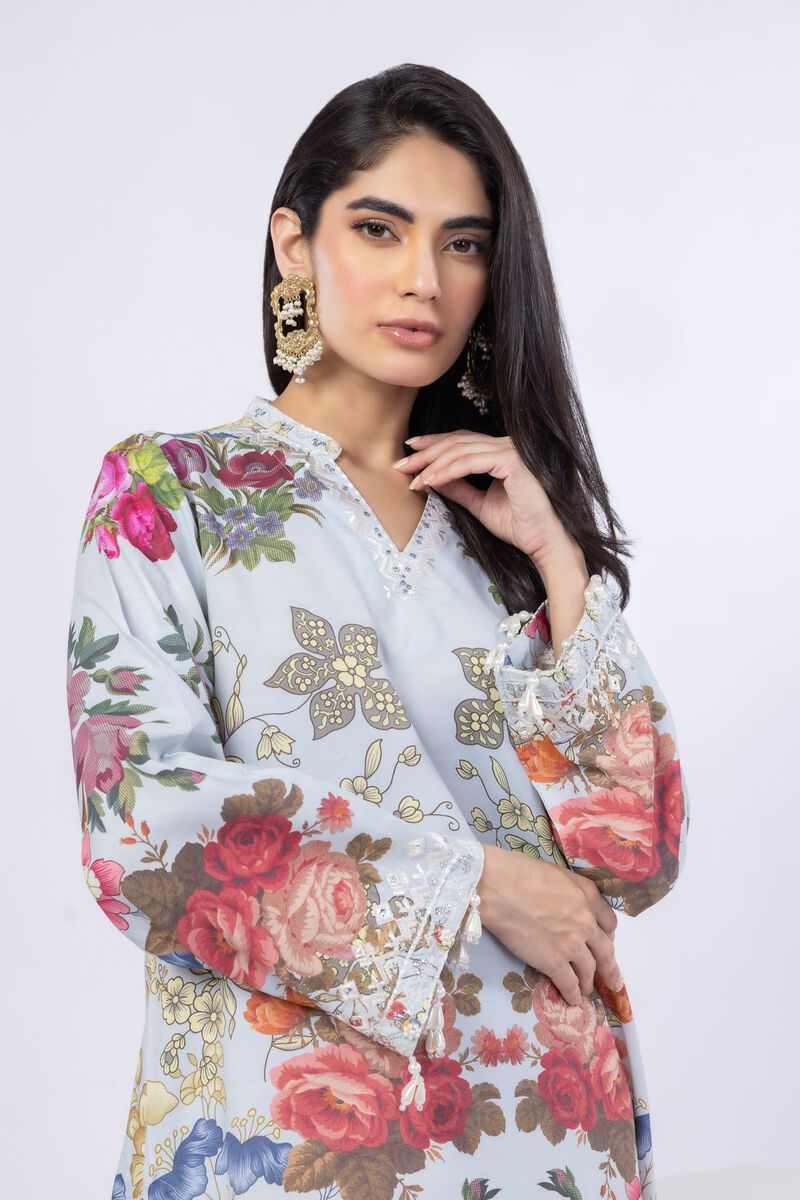 Embroidered | Russian Raw Silk | Kurta | USD 45.00