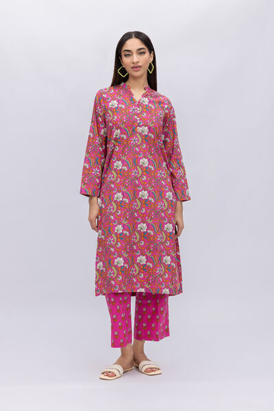 Printed | Crosshatch Poplin | Pants | USD 4.50