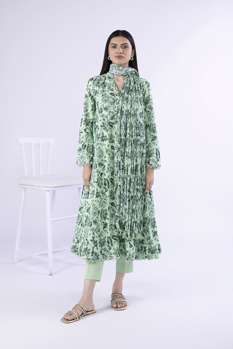 Printed | Voile | Dupatta | USD 10.00