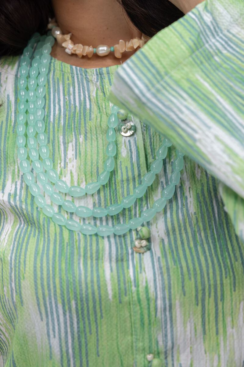 Printed | Ripple Crinkle | Kurta | USD 25.00