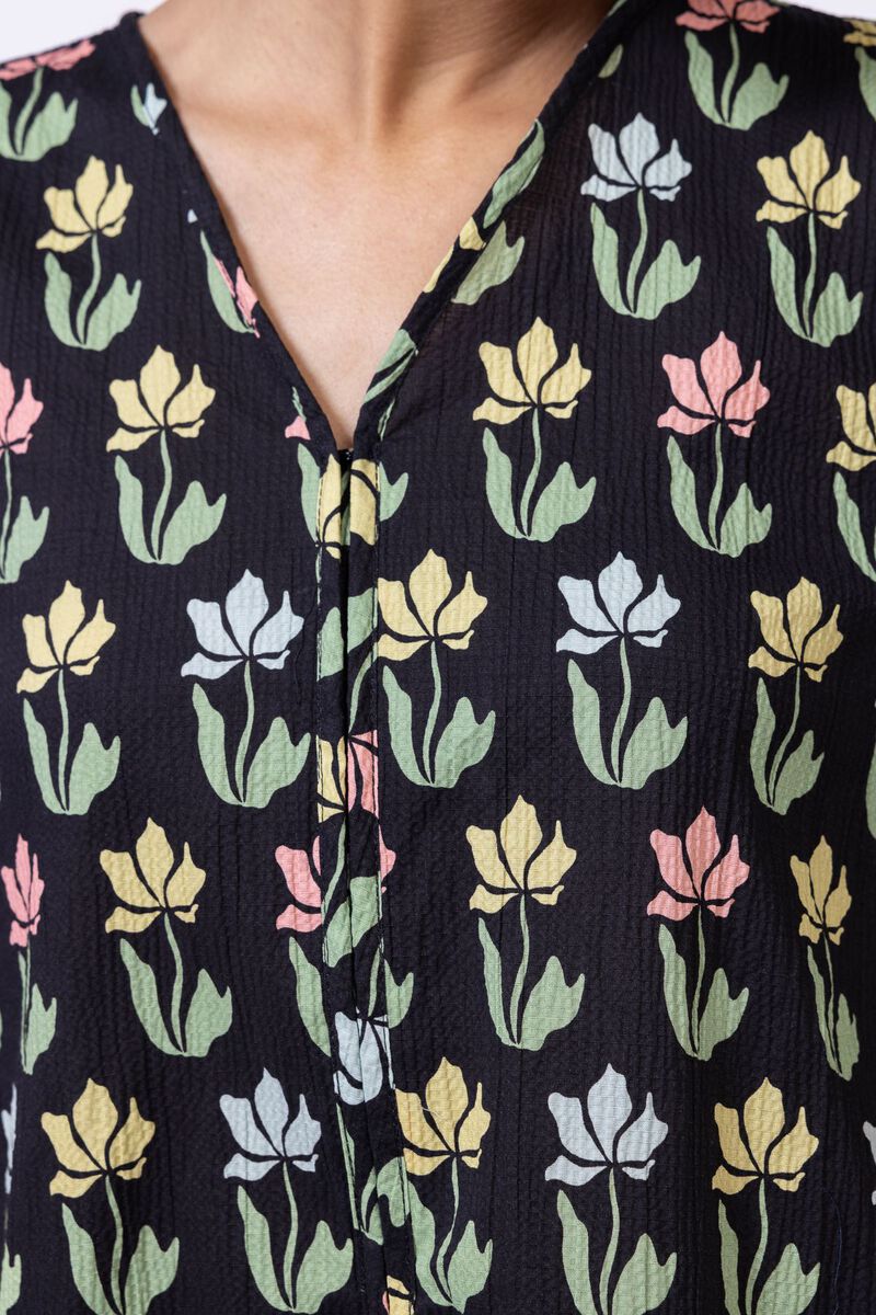 Printed | Ripple Crinkle | Kurta | USD 7.50