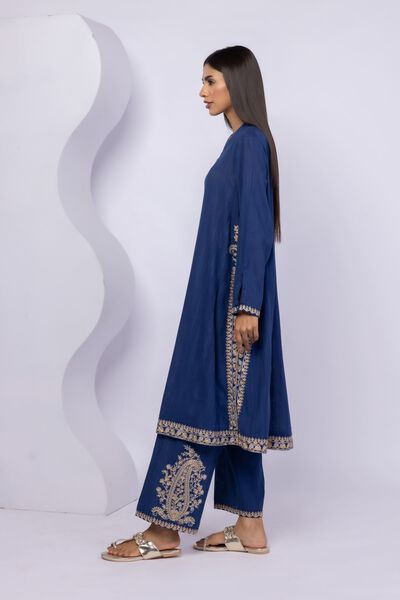 Embroidered | Leno | Pants | USD 6.00