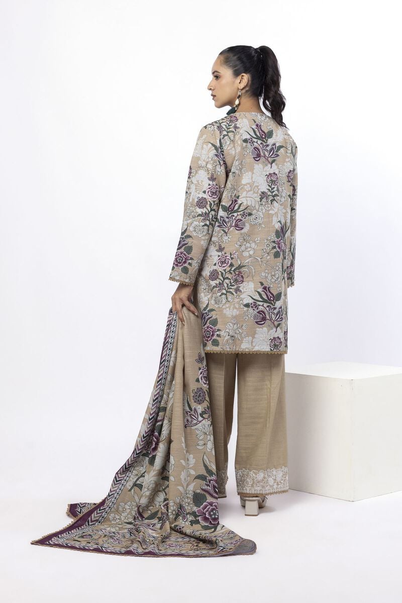 Embroidered | Light Khaddar | Tailored 3 Piece | USD 50.00