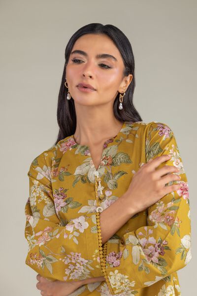 Printed | Cambric | Floral Cambric Kurta | USD 35.00