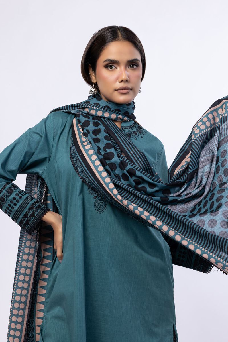 Printed | Slub Lawn | Dupatta | USD 10.00
