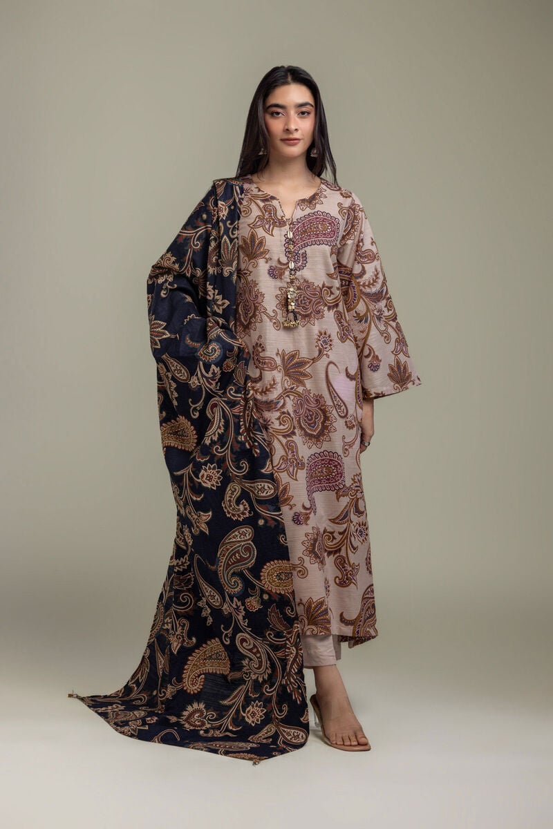Printed | Light Khaddar | 3 Piece Tailored | USD 65.00