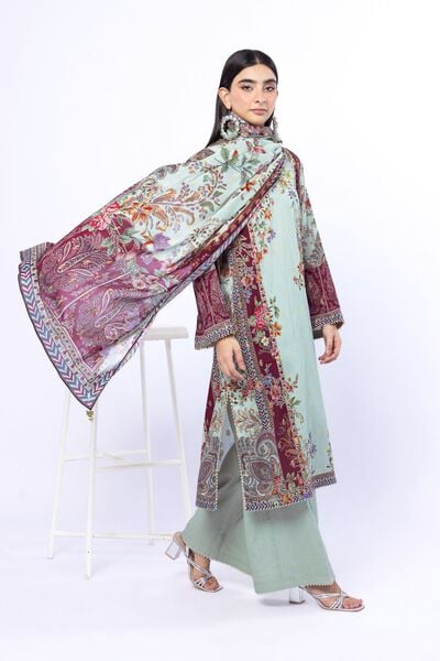 Printed | Jacquard | Tailored 3 Piece | USD 70.00