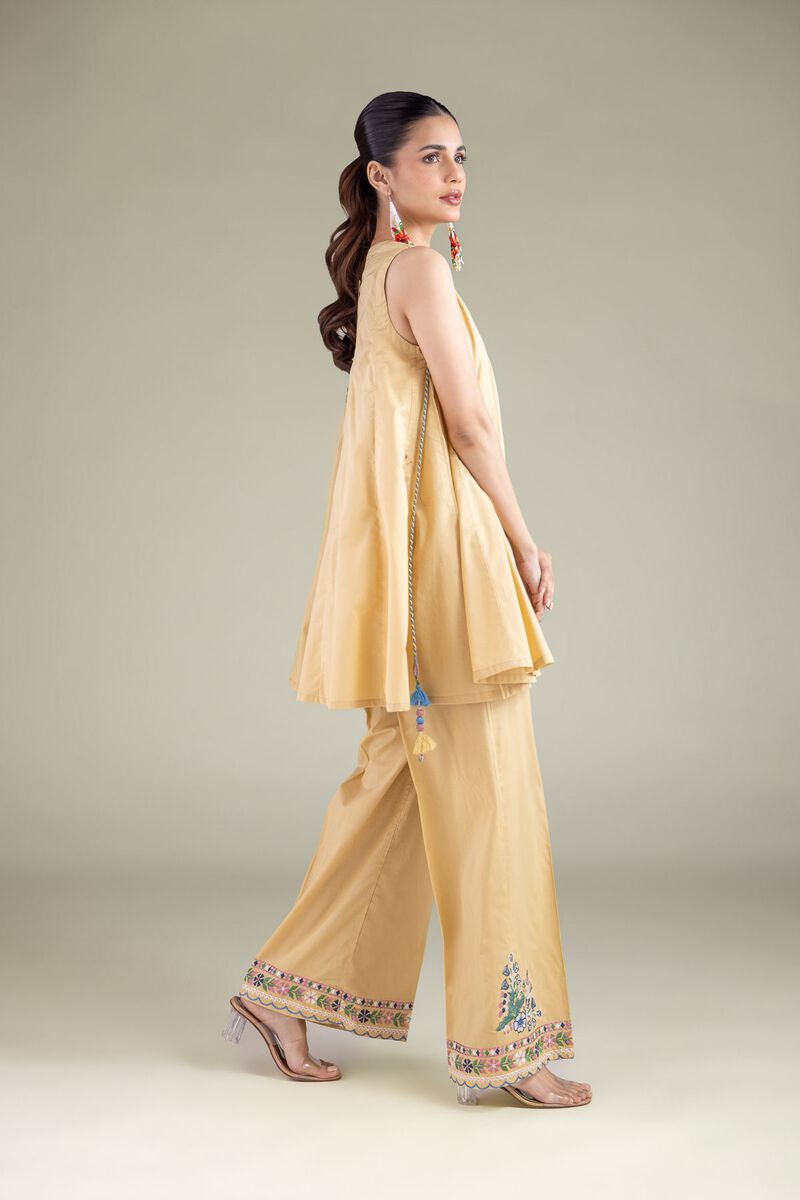 Embroidered | Cambric | Pants | USD 30.00