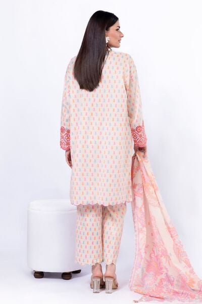 Embroidered | Lawn | Fabrics 3 Piece | USD 27.50