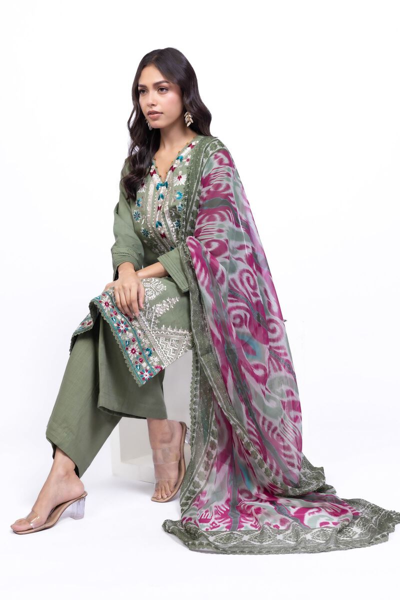 Printed | Chiffon | Dupatta | USD 11.00
