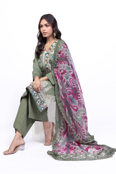 Printed | Chiffon | Dupatta | USD 11.00