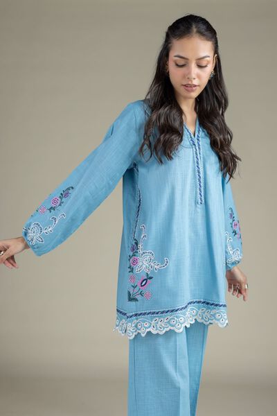 Embroidered | Heavy Textured Cotton | Kurta | USD 35.00