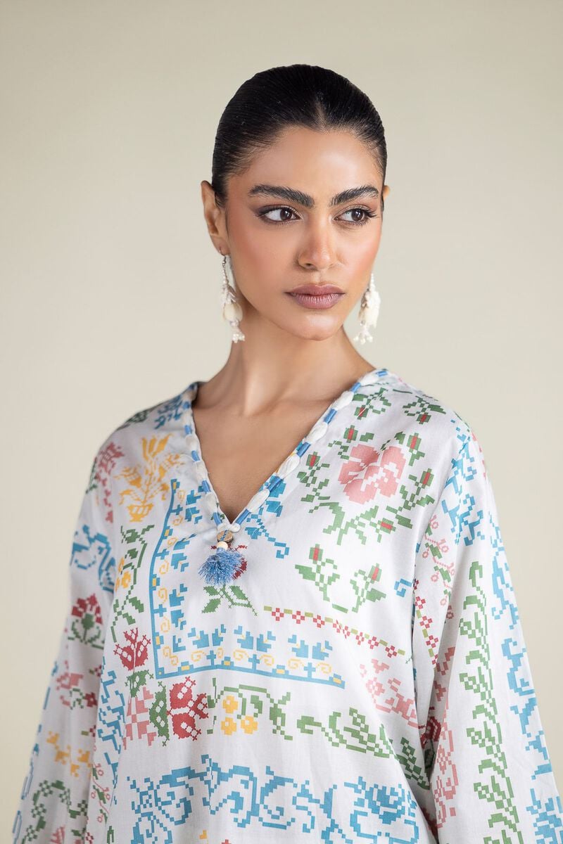 Printed | Cambric | Tailored Cambric Set | USD 40.00