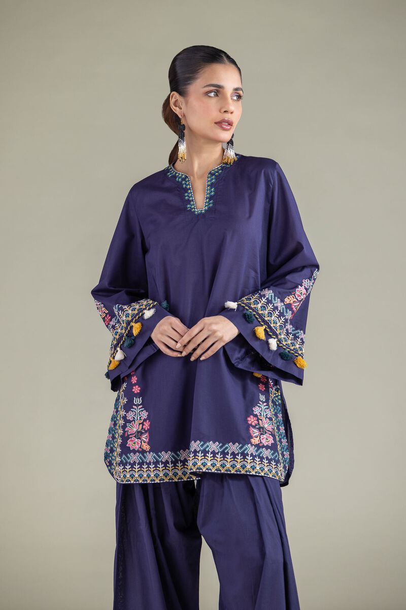 Embroidered | Cambric | Kurta | USD 40.00