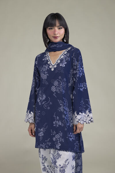 Embroidered | Lawn | Lawn 3-Piece Tailored | USD 70.00