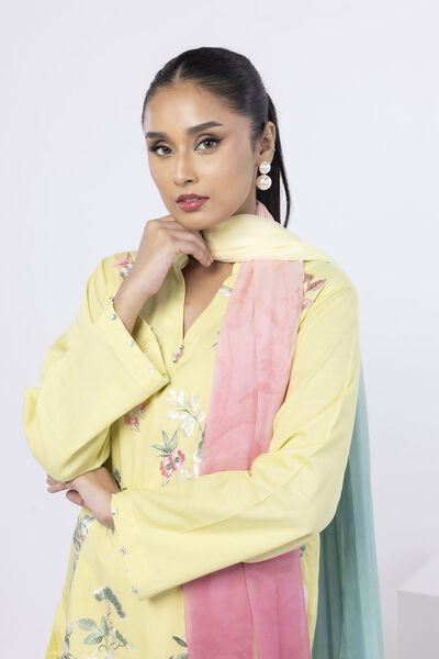 Printed | Polyester Crinkle Chiffon | Dupatta | USD 18.00