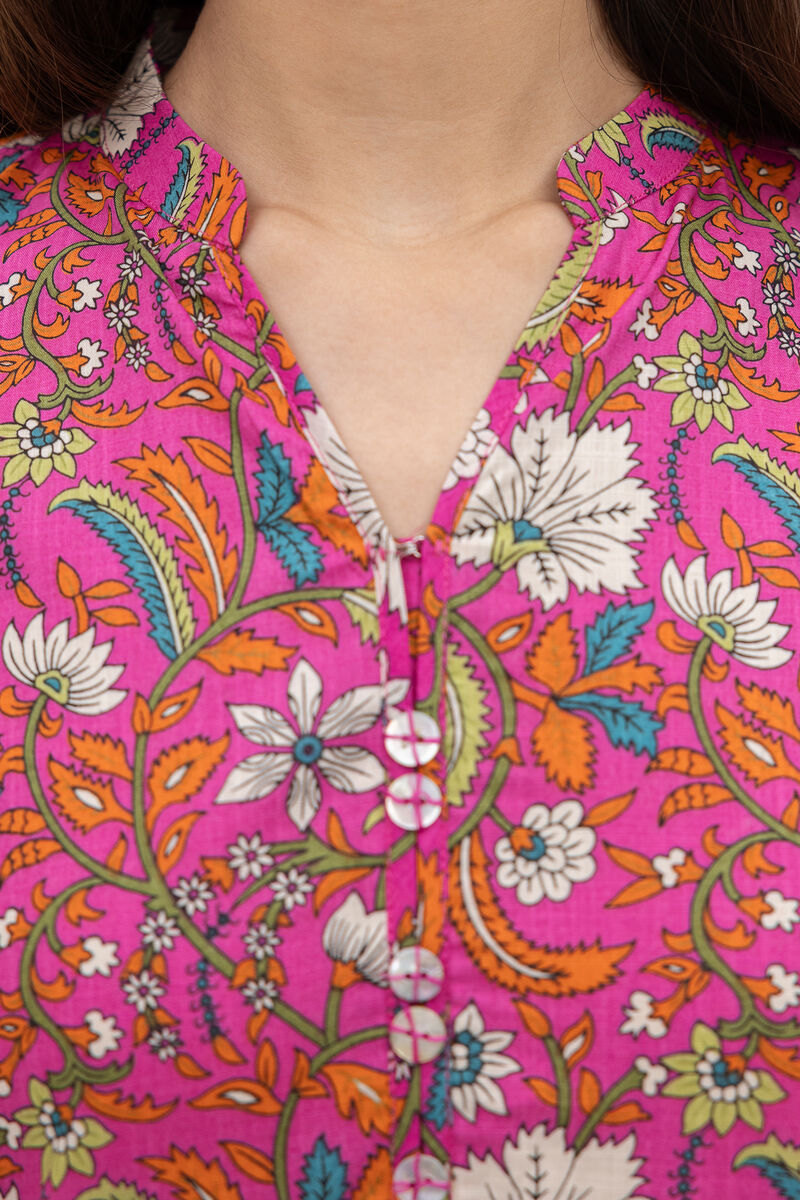 Printed | Crosshatch Poplin | Kurta | USD 7.50