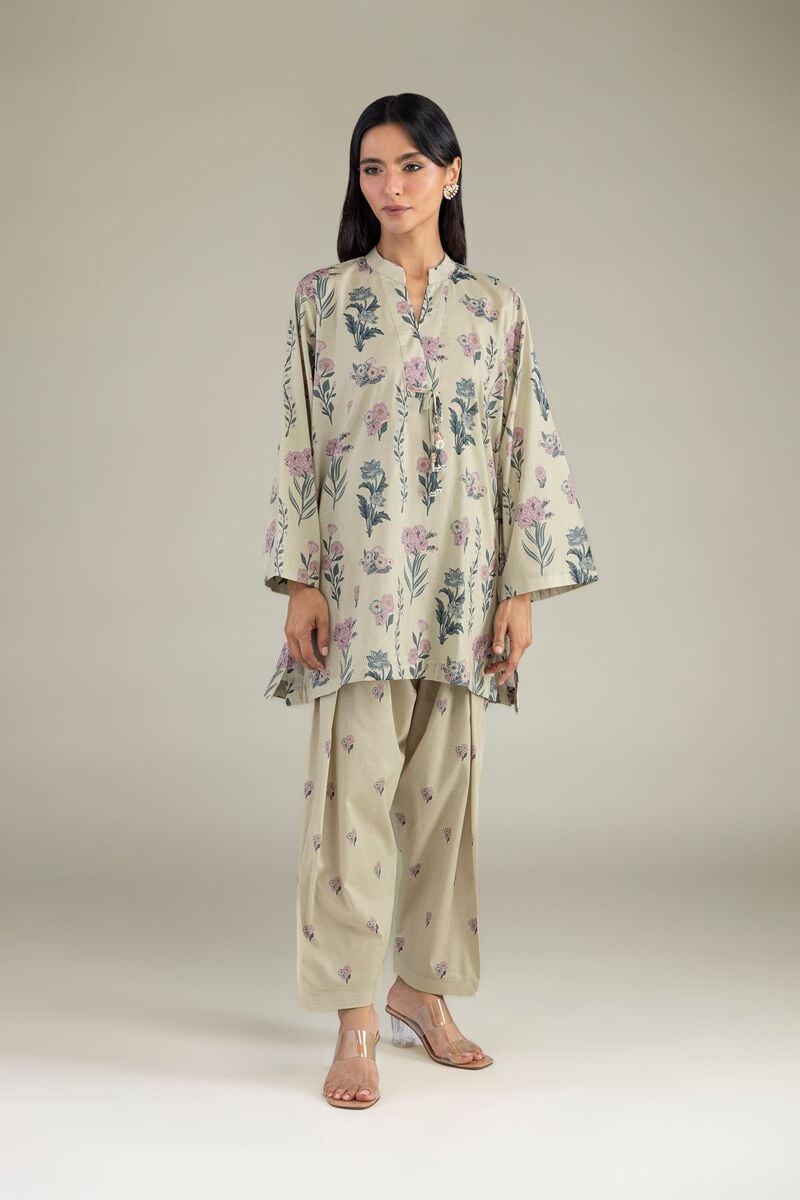 Printed | Cambric | Floral Cambric Kurta | USD 35.00