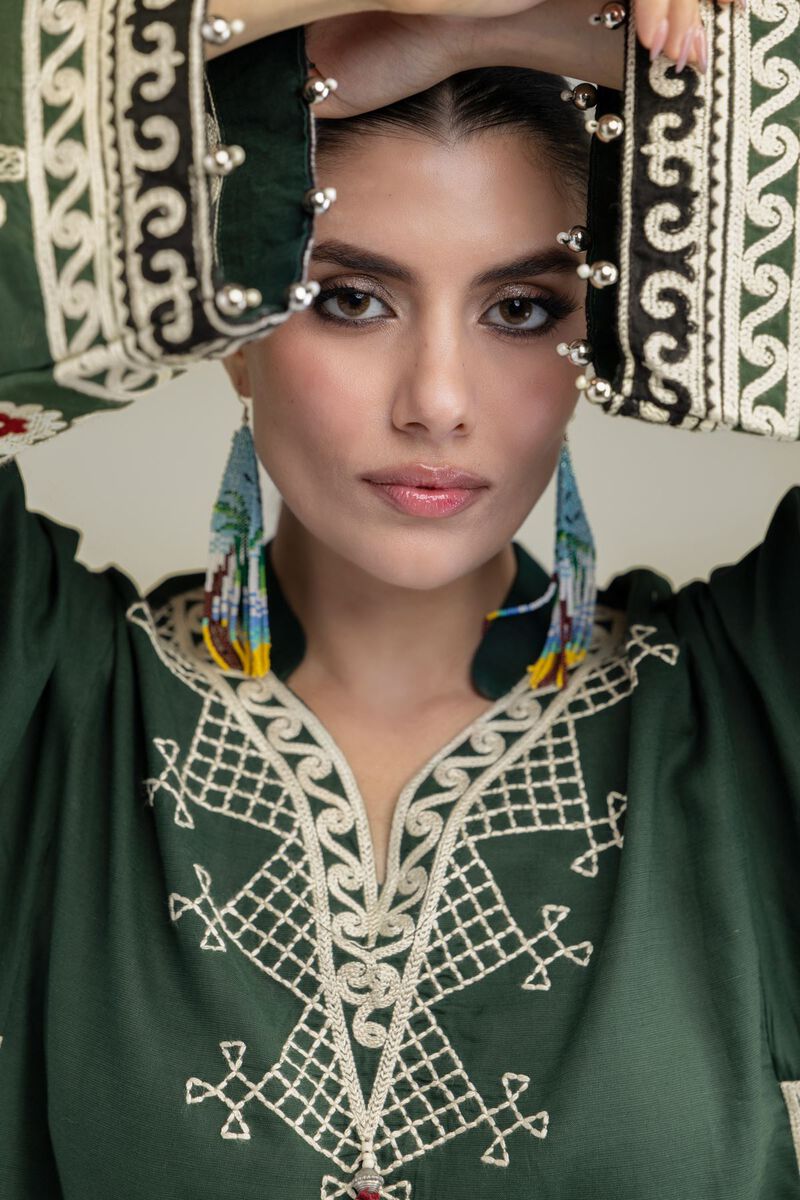 Embroidered | Raw Silk | Short Silk Kurta | USD 13.50