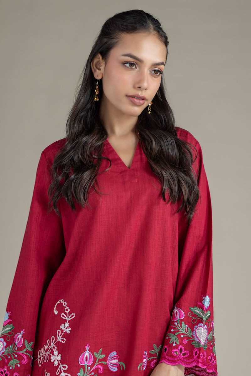 Embroidered | Heavy Textured Cotton | Kurta | USD 35.00