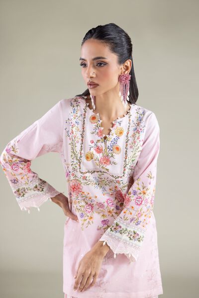 Embroidered | Cambric | Kurta | USD 35.00