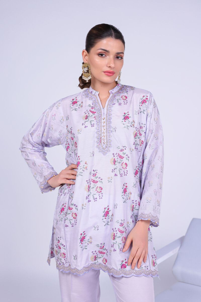 Embroidered | Raw Silk | Kurta | USD 55.00