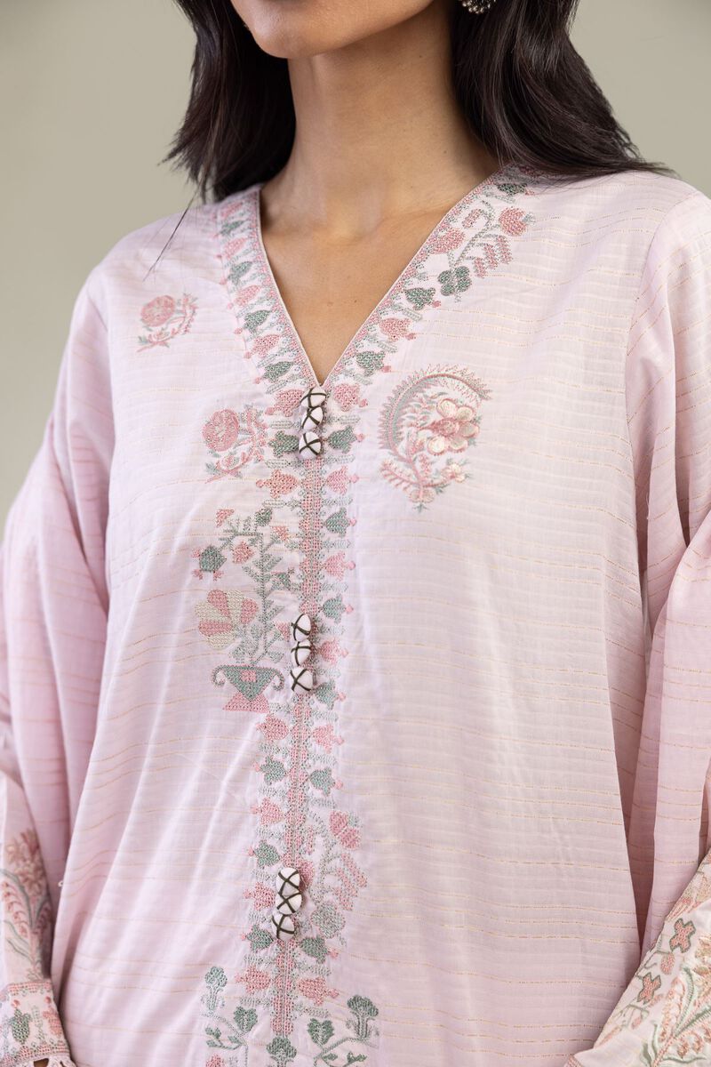 Embroidered | Messuri Dobby | 3-Piece Tailored Set | USD 85.00