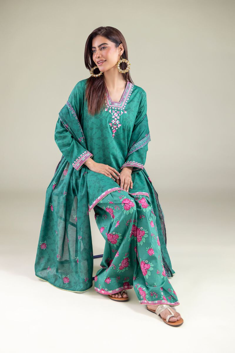 Embroidered | Cambric | Kurta | USD 35.00