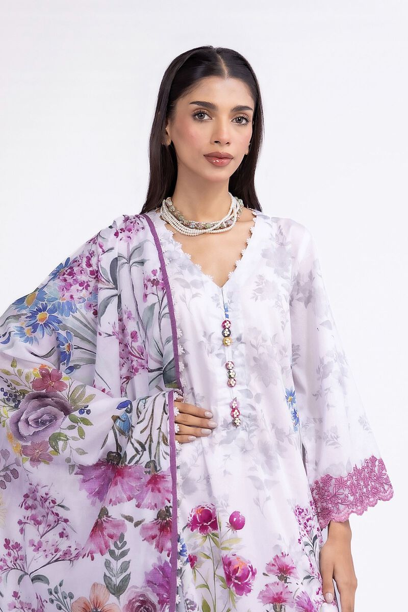 Embroidered | Lawn | Fabrics 3 Piece | USD 12.00