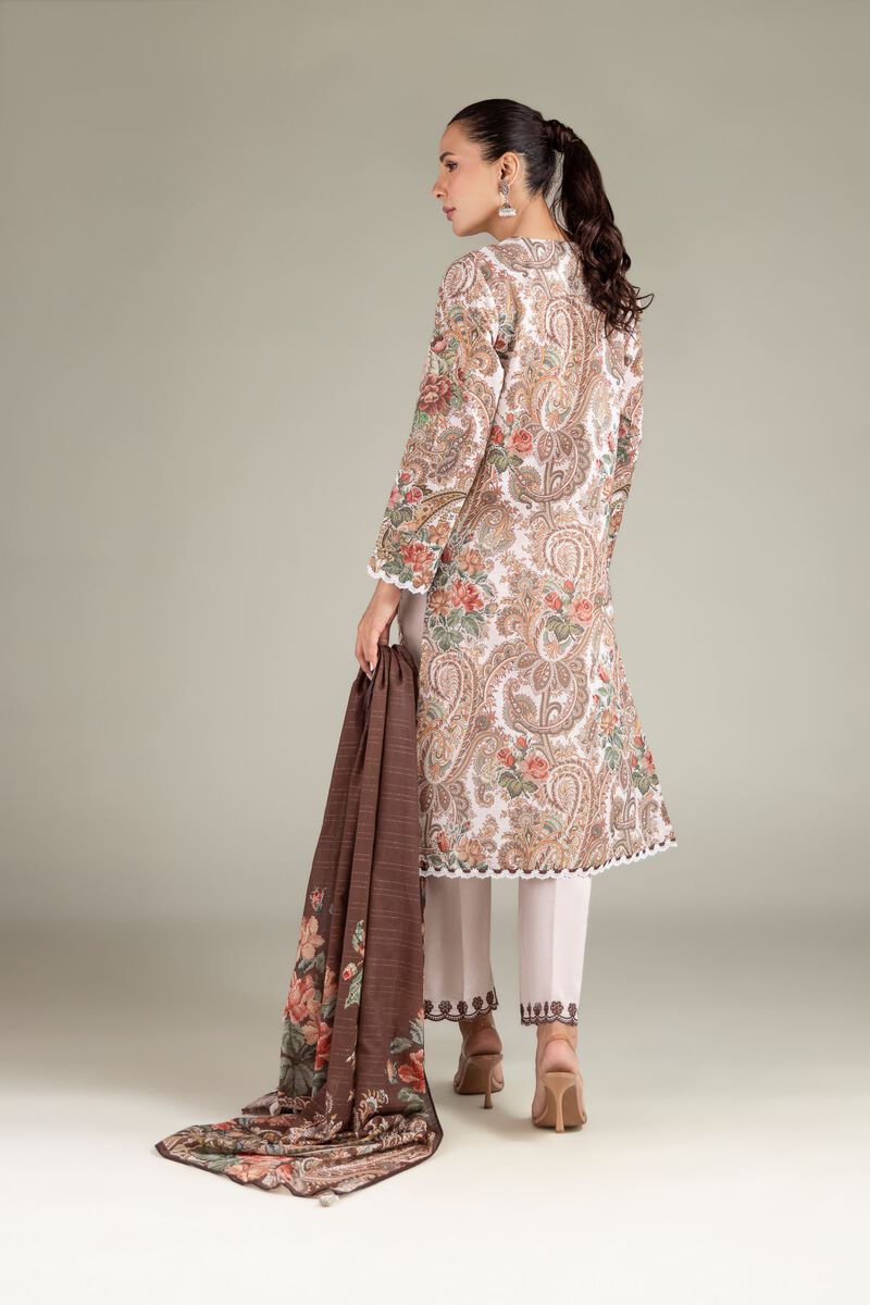 Embroidered | Mesuri | Paisley Tailored 3-Piece | USD 70.00