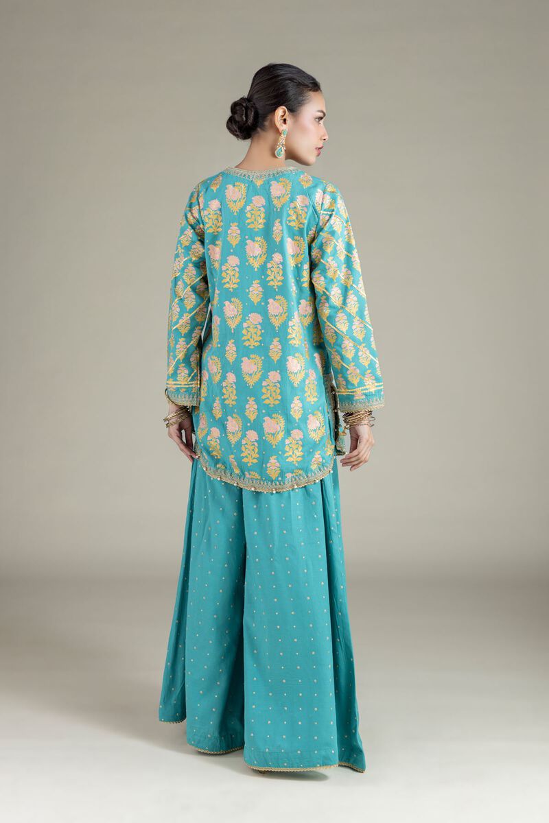Embroidered | Raw Silk | Kurta | USD 55.00