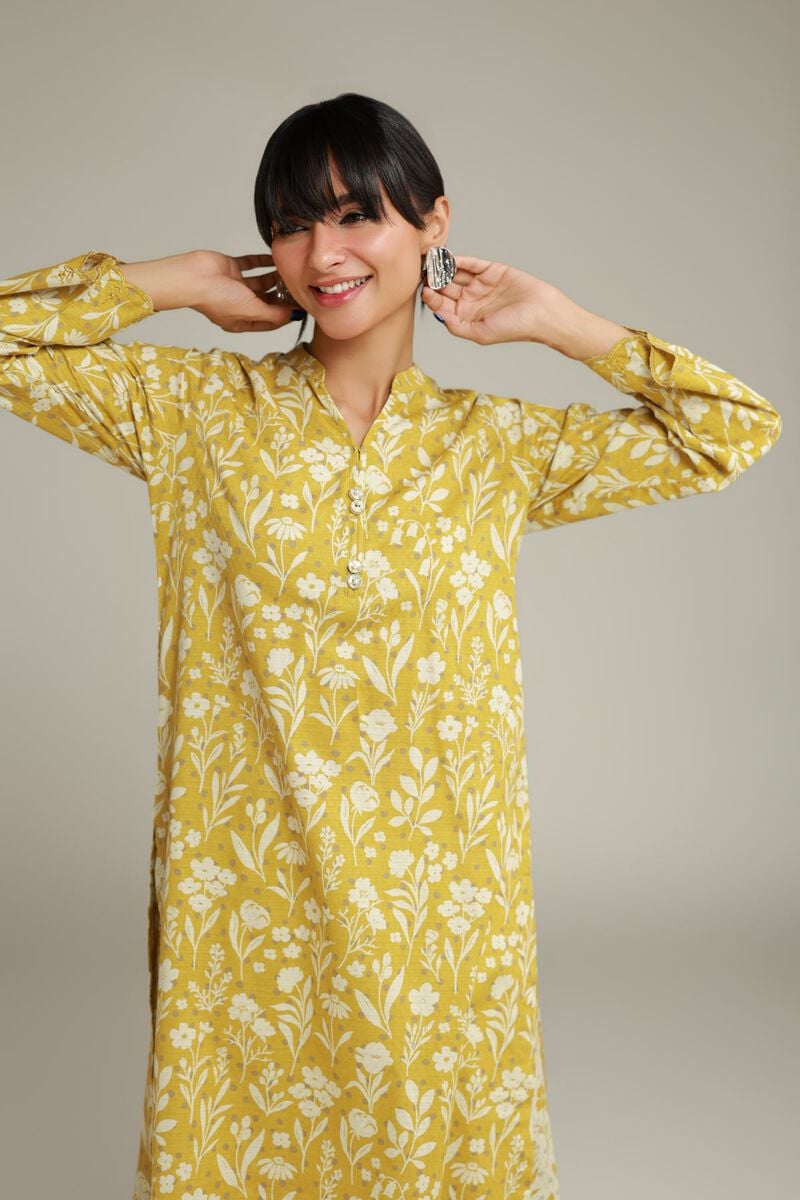 Embroidered | Cotton Dobby | Long Cotton Kurta | USD 30.00