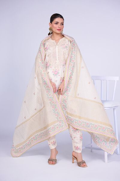 Embroidered | Raw Silk | Kurta | USD 55.00