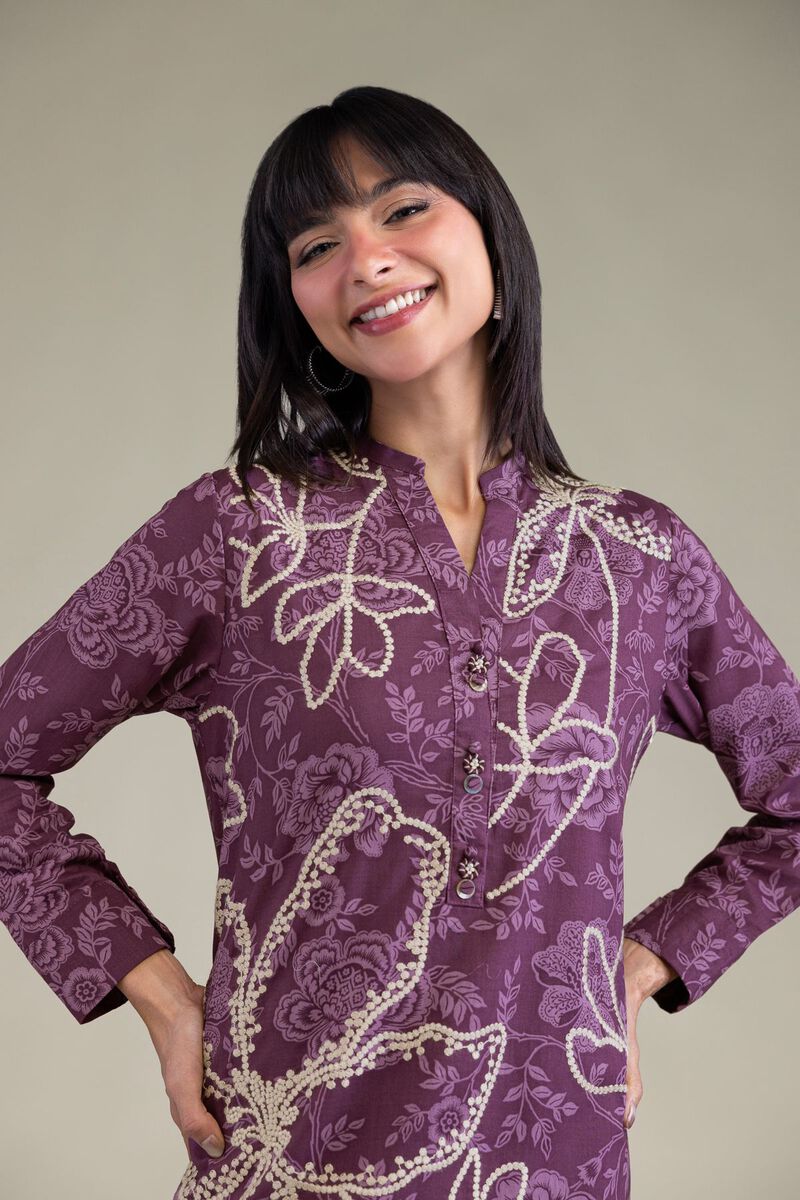 Embroidered | Cambric | Kurta | USD 40.00