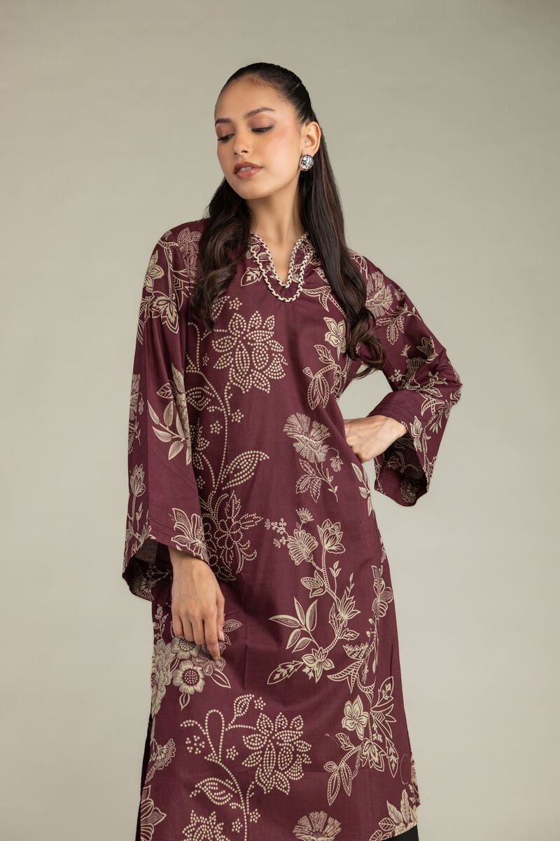 Printed | Cambric | Cambric Floral Kurta | USD 35.00