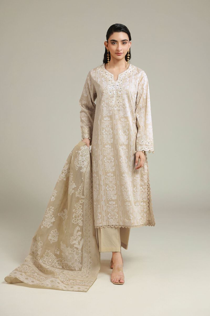 Embroidered | Cambric | 3-Piece Cambric Set | USD 85.00