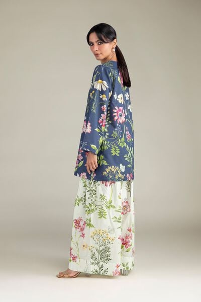 Printed | Cambric | Floral Printed Shalwar | USD 30.00