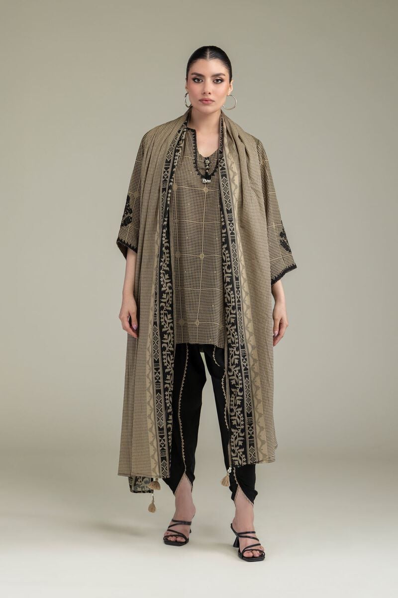 Embroidered | Lawn | Beige Lawn Dupatta | USD 30.00