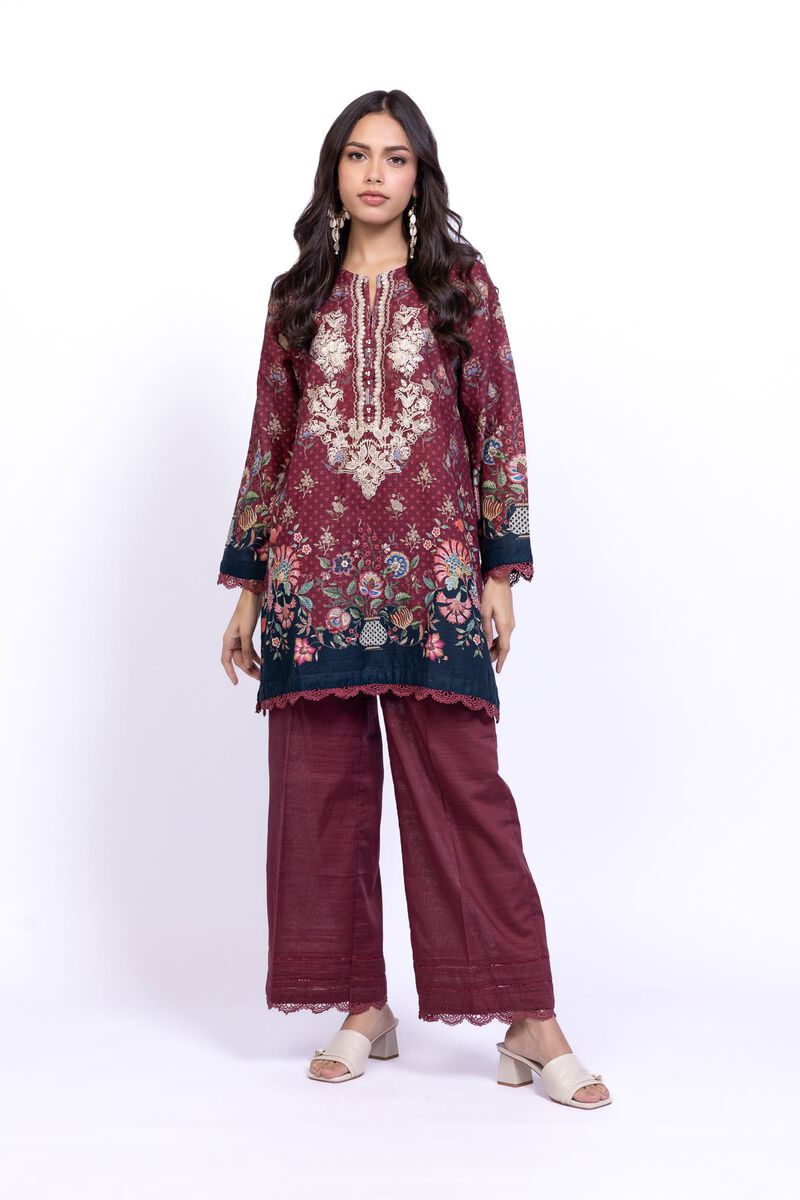 Embroidered | Textured Cotton | Kurta | USD 30.00