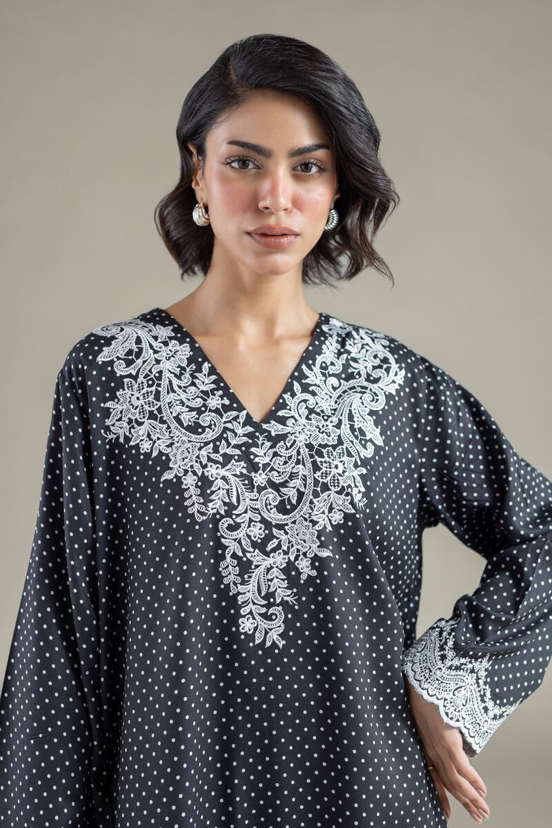 Embroidered | Marina | Polka Dot Kurta | USD 30.00