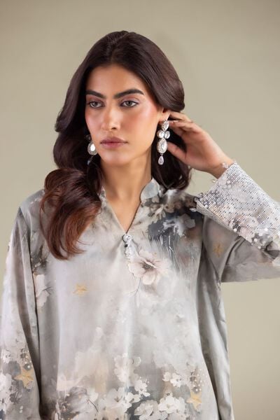 Embroidered | Raw Silk | Kurta | USD 55.00