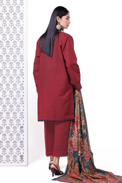 Embroidered | Light khaddar Messuri | Tailored 3 Piece | USD 40.00