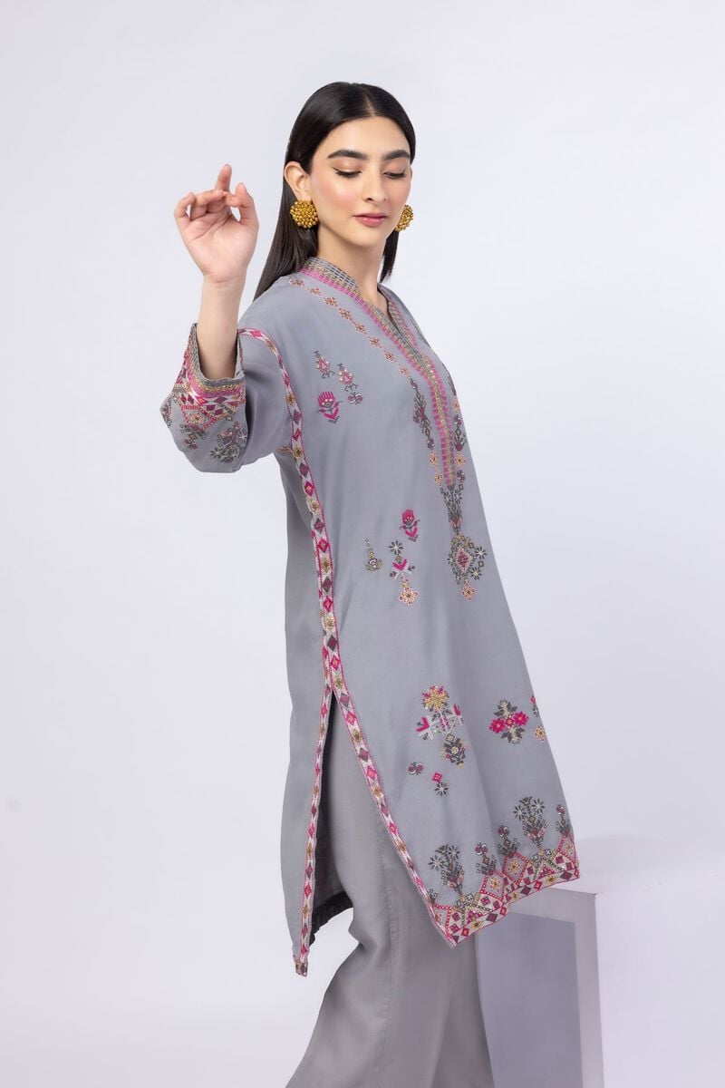 Embroidered | Russian Raw Silk | Kurta | USD 27.50