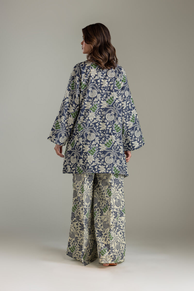 Printed | Light Khaddar | V-Neck Khaddar Kurta | USD 35.00