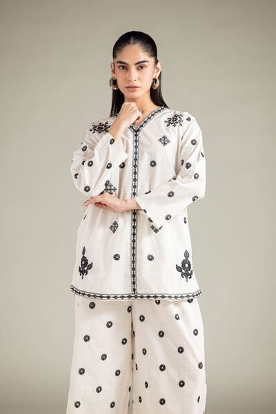 Textured Cotton | Tunic | USD 35.00