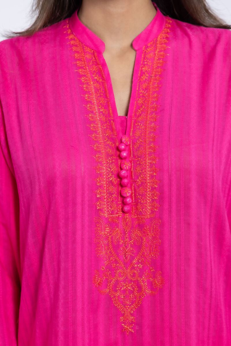 Embroidered | Leno | Kurta | USD 17.50